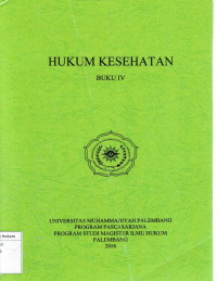 Hukum kesehatan buku I V