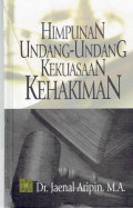 Himpunan undang-undang kekuasaan kehakiman