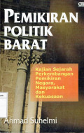 Pemikiran Politik Barat