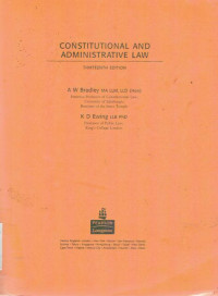 Constitutional and Adminitrative Law