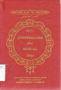 Spritualitas dan akhlak