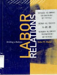 Labor relations: striking a balance