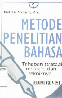 Metode penelitian bahasa