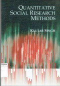 Quantitative social research methods