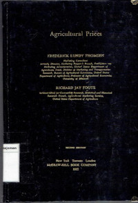 Agricultural Prices