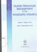 Human Resouces Management In The Hospitality Industry