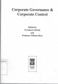 Corporate governance & corporate control 