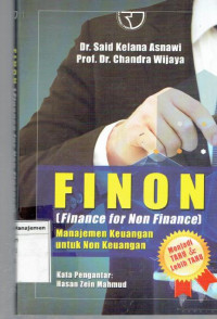 Finon (finance for non finance): manajemen keuangan untuk non keuangan