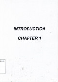 Introduction: Chapter 1