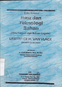 Ilmu dan Teknologi Bahan