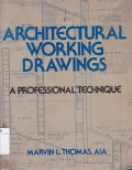 Architectural working Drawings