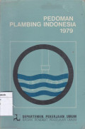 Pedoman Plambing Indonesia1979