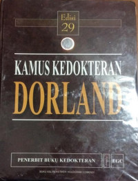 Kamus Kedokteran Edisi 29