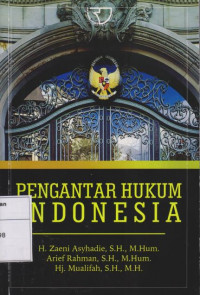 Pengantar Hukum Indonesia