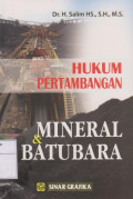 Hukum Pertambangan: Mineral & Batubara