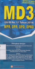 Undang-undang Majelis Permusyawaratan Rakyat, Dewan Perwakilan Rakyat, Dewan Perwakilan Daerah, dan Dewan Perwakilan Rakyat Daerah (UU MD3) (UU RI No. 17 Tahun 2014)