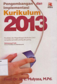 Pengembangan dan Implementasi Kurikulum 2013