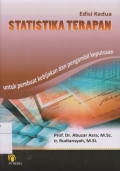 Statistika Terapan: Untuk Pembuatan Kebijakan dan Pengambilan Keputusan Edisi Kedua