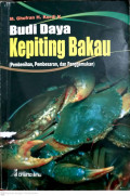 Budidaya Kepiting Bakau ( Pembenihan, Pembesaran, Dan Penggemukan)