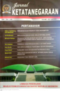 Jurnal Ketatanegaraan : Pertanahan