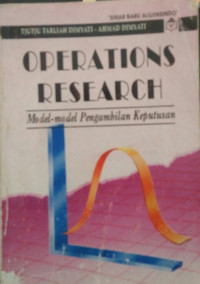 Operations Research:Model-model pengambilan keputusan