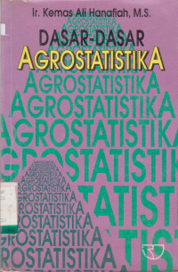 Image of DASAR-DASAR AGROSTATISTIKA