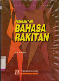 PENGANTAR BAHASA RAKITAN