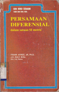 PERSAMAAN DIFERENSIAL DALAM SATUAN SI METRIC