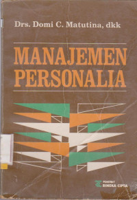 MANAJEMEN PERSONALIA