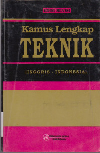 KAMUS LENGKAP TEKNIK INGGRIS-INDONESIA