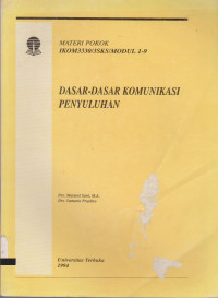 Image of DASAR-DASAR KOMUNIKASI PENYULUHAN