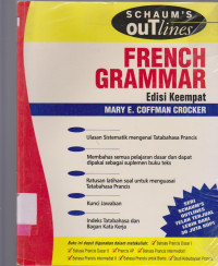 Image of FRENCH GRAMMAR