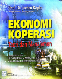 Ekonomi Koperasi: Teori dan Manajemen