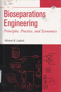 Image of Bioseparations engineering Principles, Prancice And Ekconomics