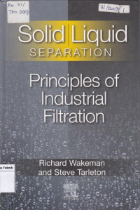 Image of Solid liquid Separation on principles of Industerial Filtration