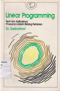 Image of linear programming: teori dan aplikasinya khususnya dalam pertanian