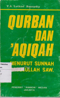 Image of Qurban dan aqiqah: menurut sunnah rasullullah saw