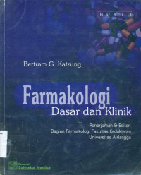 Image of Farmakologi: dasar dan klinik