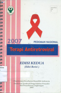 Image of Pedoman nasional: terapi antiretroviral