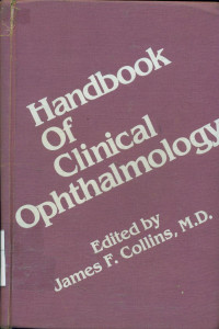Image of Handbook of clinical ophthamology