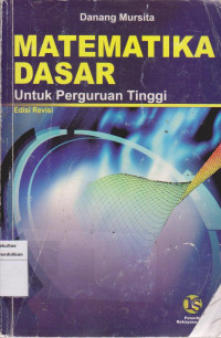 Image of Matematika dasar untuk perguruan tinggi