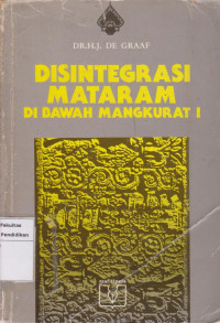Image of Disentegrasi mataram dibawah mangkurat I