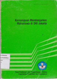 Image of Kemampuan mendengarkan Mahasiswa di DKI Jakarta