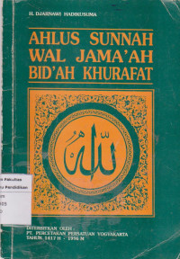 Image of Ahlus sunnah wal jama'ah bid'ah khurafat