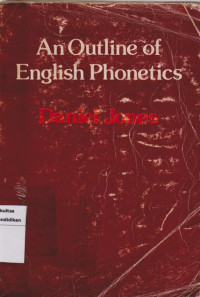 Image of An outline of english phonetics