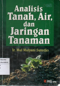 Image of Analisis Tanah, Air dan Jaringan Tanaman