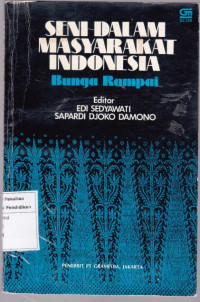 Image of Seni dalam masyarakat indonesia: bunga rampai