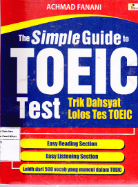 Image of Simple Guide Toeic Test Trik Dashyat Lolos Tes Toeic