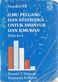 Image of Ilmu Peluang dan Statistika untuk Insinyur dan Ilmuwan
