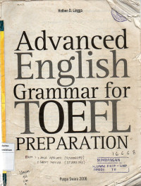 Image of Advanced English Grammer For Toefl Preparation